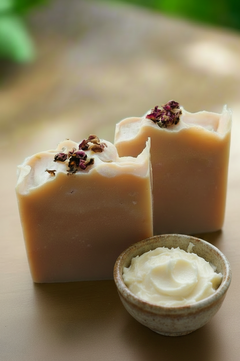 Shea Butter & Rose Soap