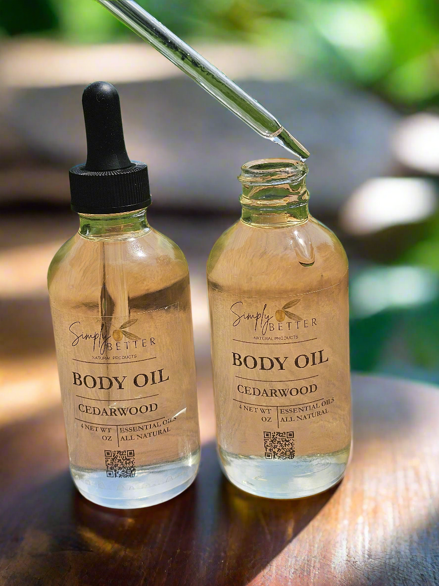 Cedarwood Body Oil 4oz