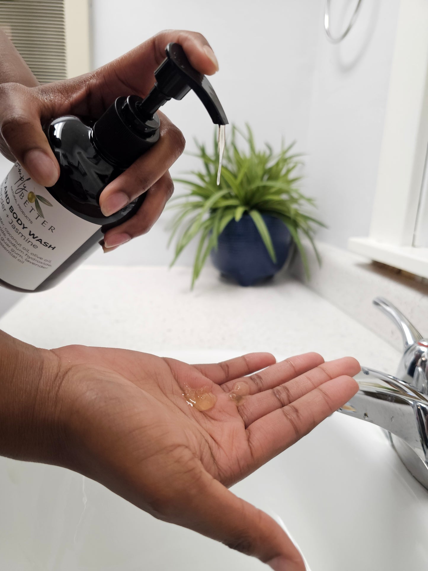 Lavender and Jasmine Hand and Body Wash 12 oz