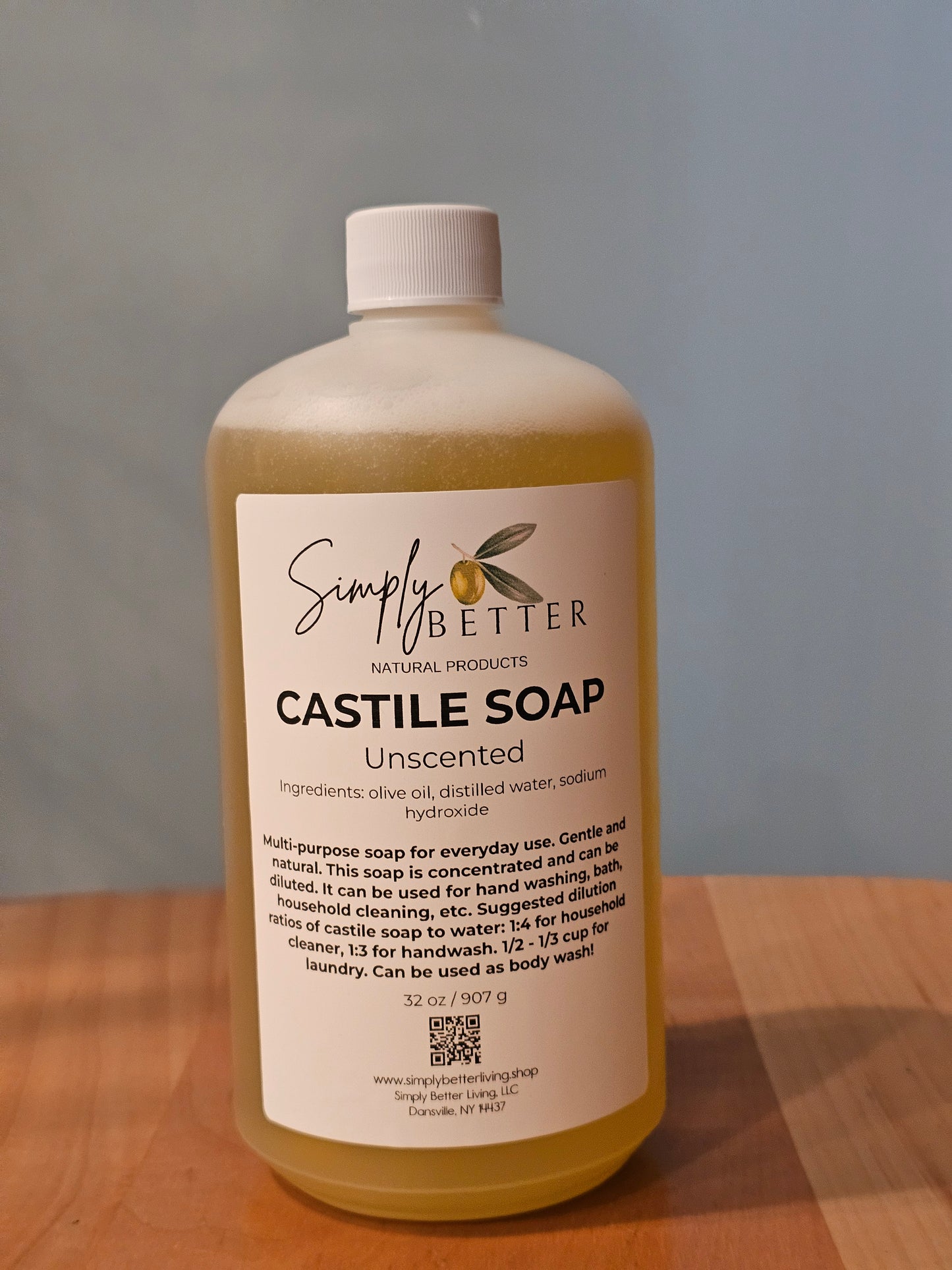 Castile Soap Unscented