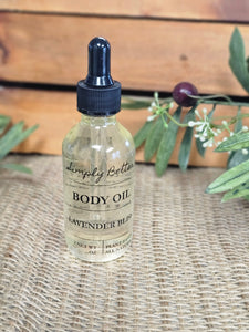 Body Oil - Lavender Bills 2oz