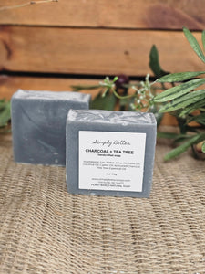 Charcoal + Tea Tree  Soap