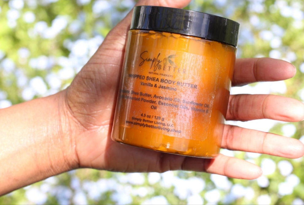 **Best Seller** Whipped Body Butter - Vanilla + Jasmine 4.5 oz