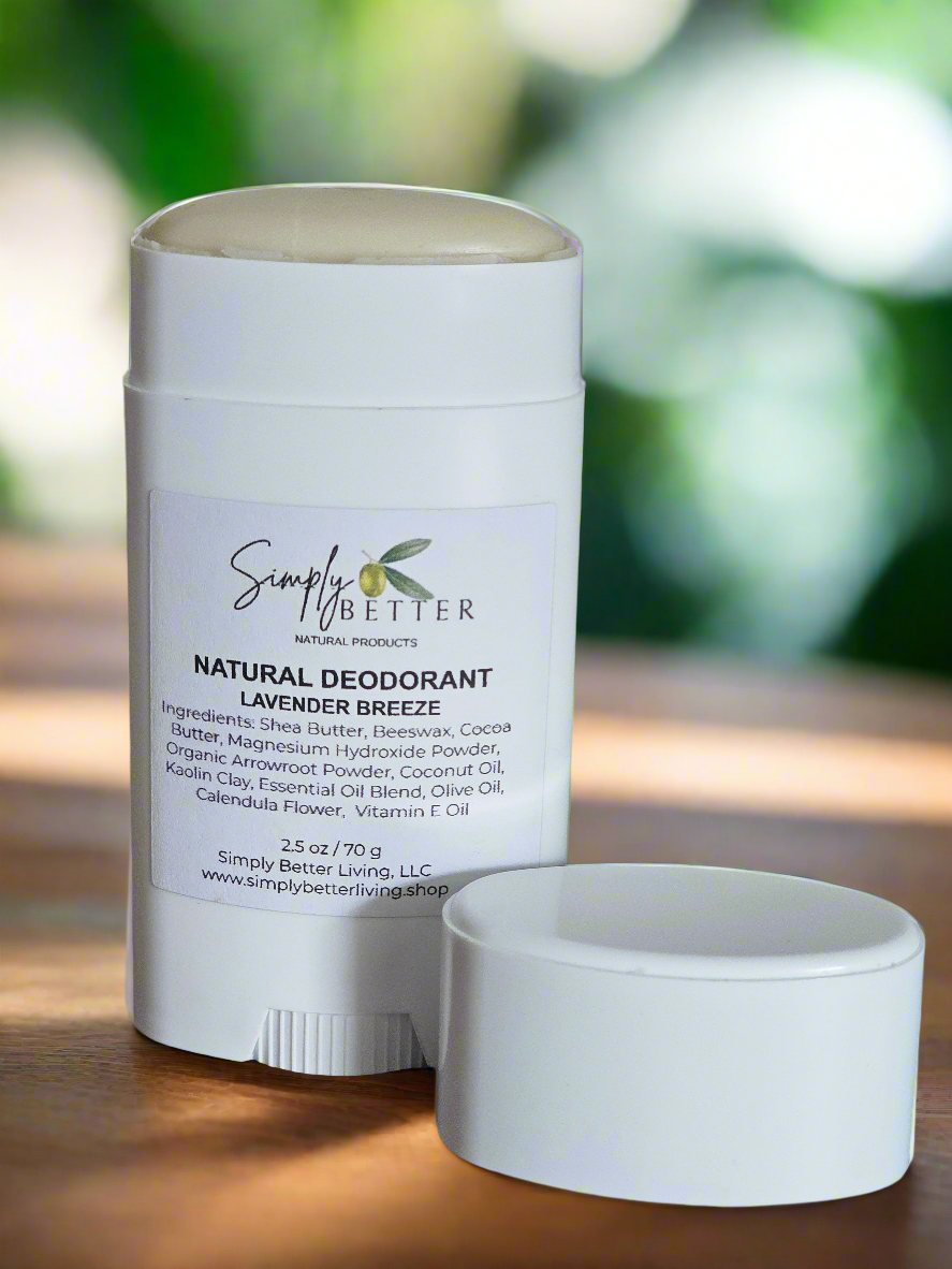 **Improved Formula** Natural Deodorant - Lavender Breeze 2.5oz