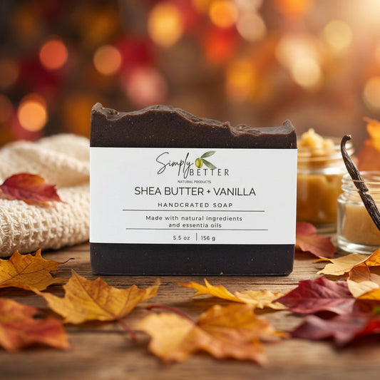 🍂 Shea Butter + Vanilla Soap