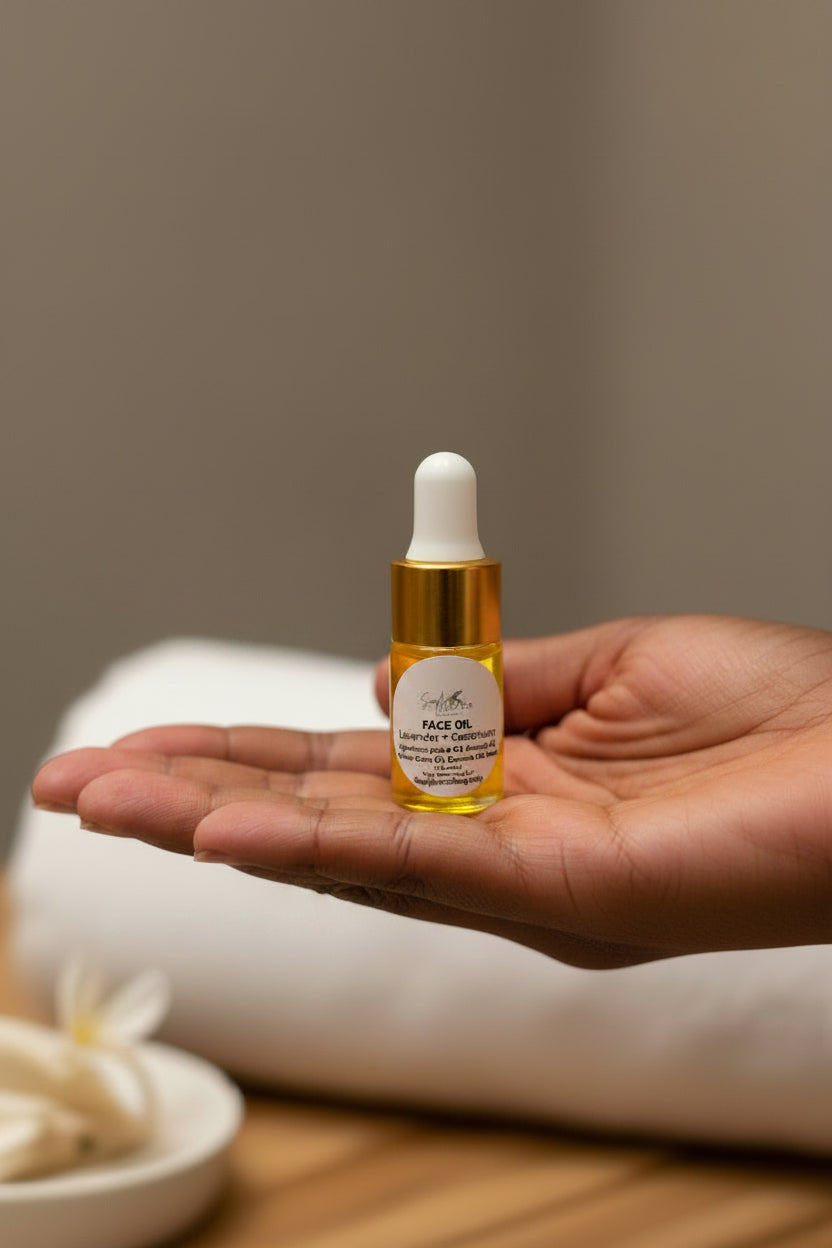 Lavender + Geranium .1oz (mini travel size)
