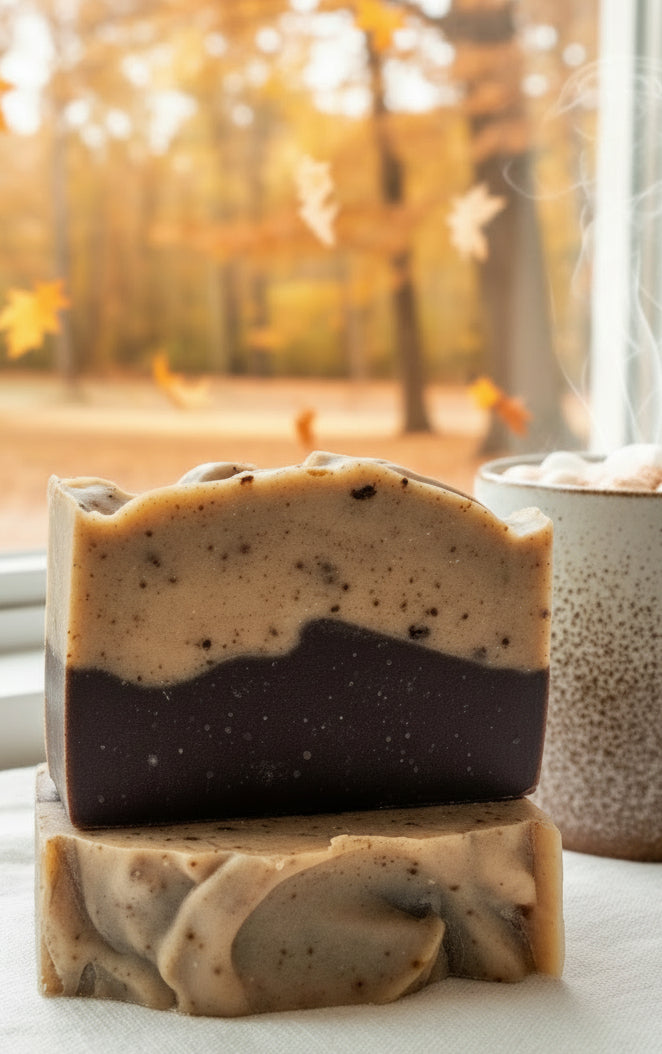 🍂Cocoa butter + Carob Soap🍂 [Seasonal]
