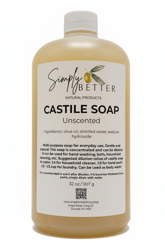 ✨️ New! Castile Soap Unscented ✨️