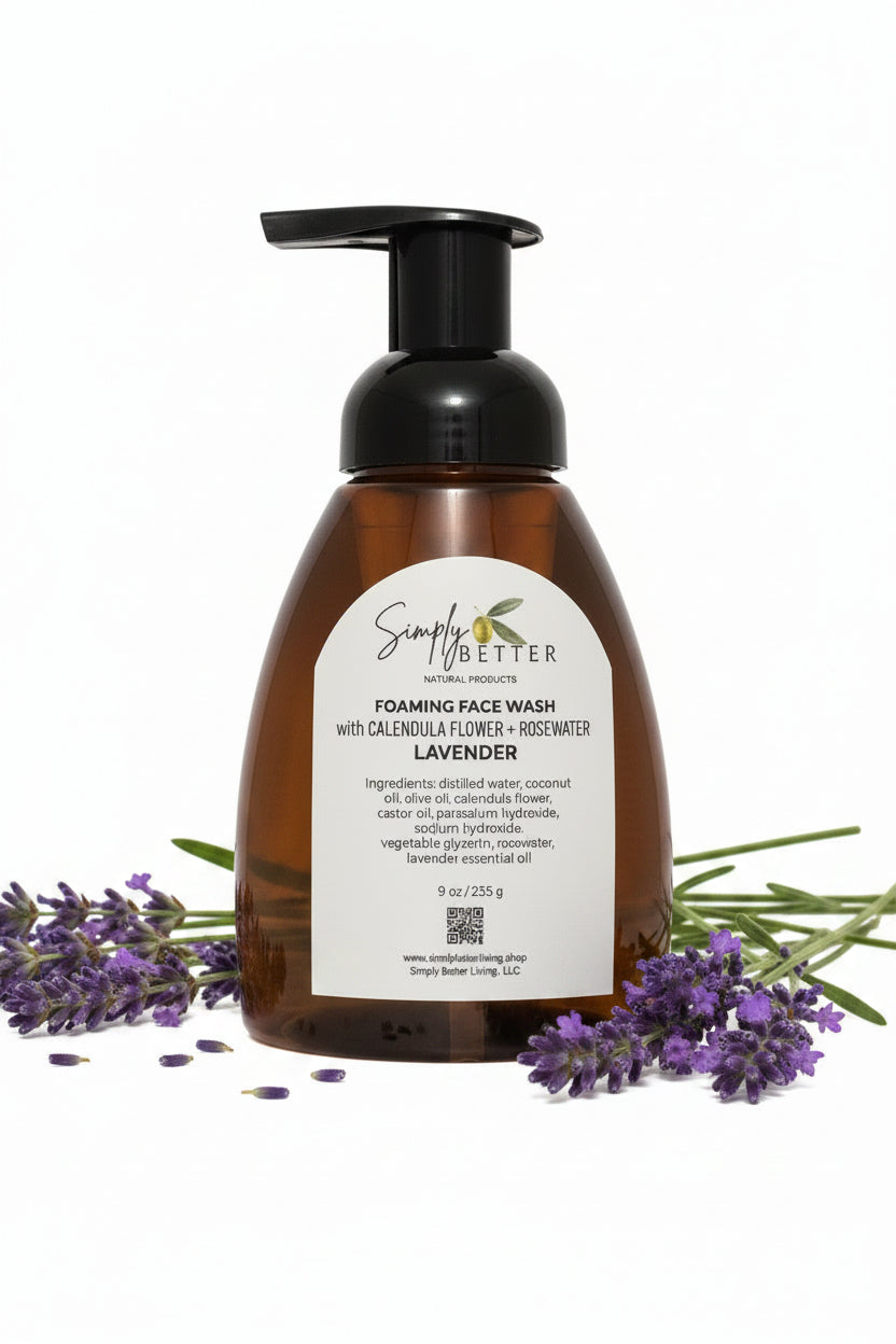Lavender Foaming Face Wash 9 oz