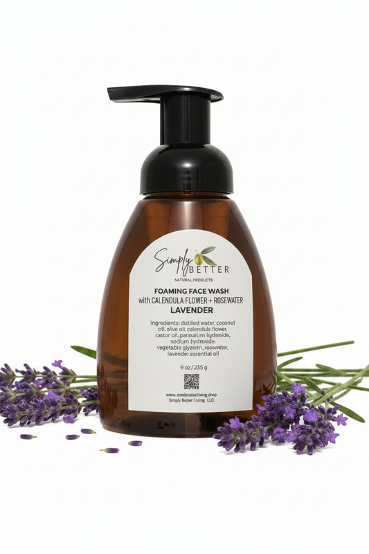 Lavender Foaming Face Wash 9 oz