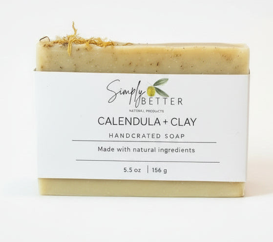 Calendula and Clay Soap
