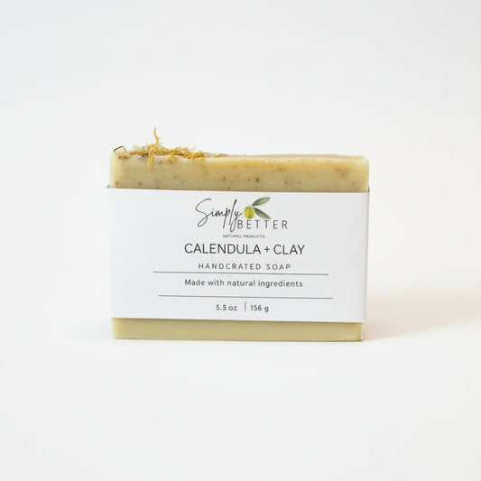 Calendula and Clay Soap