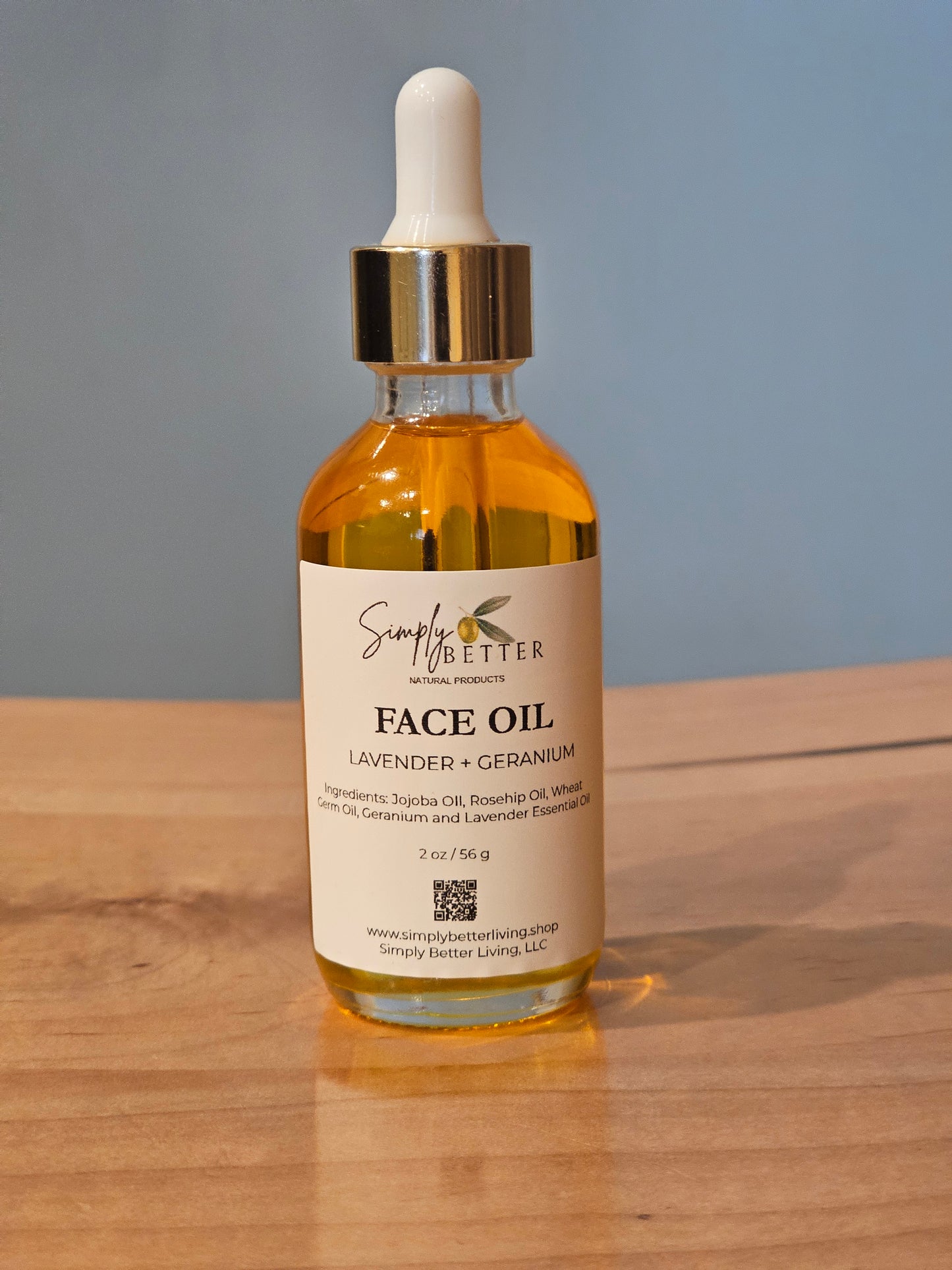 ✨️ Best Seller ✨️ Lavender + Geranium Face Oil 2oz