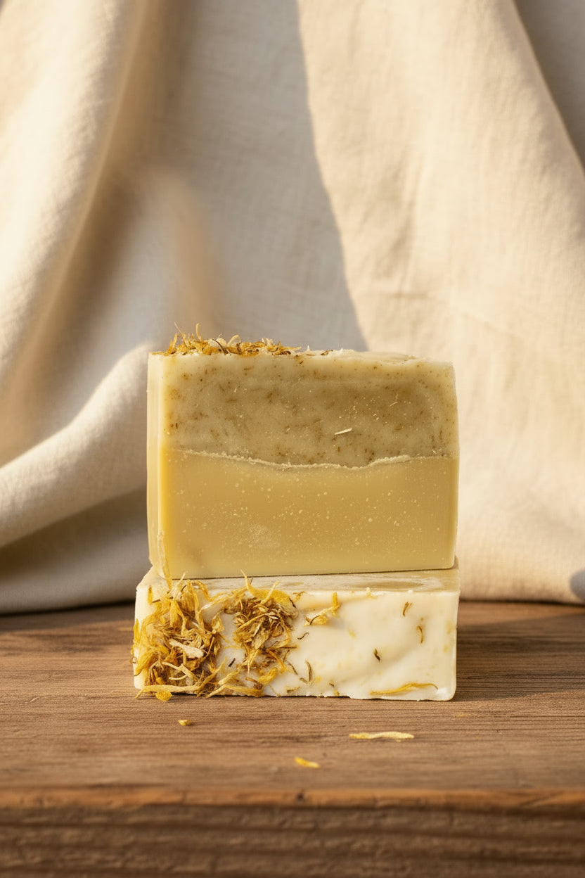 Calendula and Clay Soap